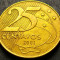 Moneda 25 CENTAVOS - BRAZILIA, anul 2001 * cod 1263