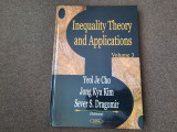 Inequality theory and applications / Teoria si aplicatiile inegalitatii, vol. 3