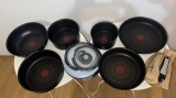 Set vase TEFAL Ingenio Excellence+,13 piese, 16-28cm, aluminiu, negru