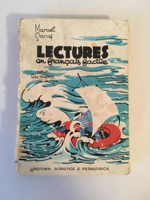 Lectures en francais facile - Quatrieme livre - Marcel Saras foto