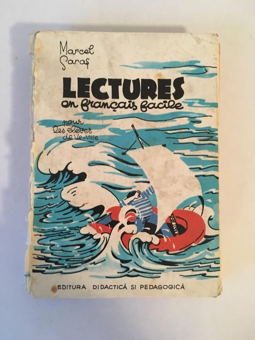 Lectures en francais facile - Quatrieme livre - Marcel Saras