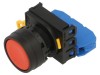 Comutator 22mm Acţionat prin Apăsare 2 NO Roşu