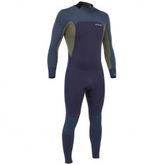 Combinezon surf 500 neopren 3/2 mm Albastru-Kaki Bărbaţi