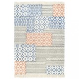 Covor Kilim țesut manual, multicolor, 120x180 cm, bumbac