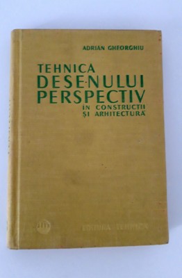 Arhitectura Adrian Gheorghiu Tehnica desenului perspectiv foto