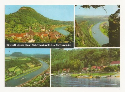 SG6 - Carte Postala - Germania, Sachsische Schweiz Necirculata 1975 foto