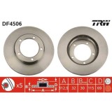 Set disc frana Lexus Lx (Uzj100) 09.97-03.08; Toyota Land Cruiser 100 ( J1) 01.98-07.08, Fata, 313X32mm, ventilat, TRW