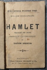 William Shakespeare - Hamlet (trad. Victor Anestin)