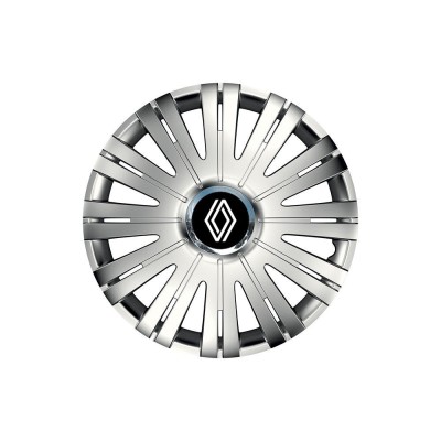 Set 4 Capace Roti potrivite jantelor de 16 inch, pentru Renault Nou, model Active Crom foto