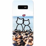 Husa silicon personalizata pentru Samsung Galaxy S10 Lite, In Love Cats