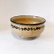 Vas ceramic bol adanc Studio Art tip taranesc, vintage, 10cm inaltime, 19cm dia