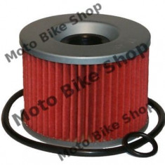 MBS Filtru ulei cu 2 oringuri, Cod OEM Honda 15410-422-000, Cod Produs: HF401