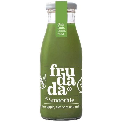 Smoothie cu ananas, aloe vera si menta 250ml Frudada foto