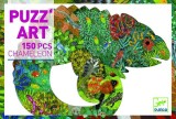 Puzzle Cameleon - 150 de piese cu animale si plante, Djeco