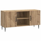 vidaXL Cabinet TV Stejar Artizanal 102 x 34,5 x 50 cm Lemn prelucrat 894934