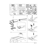 Bare portbagaj transversale auto aluminiu compatibile Dacia Logan MCV 2007-2012