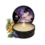 Mini lumanare de masaj si ambient SHUNGA, cu aroma de fructe exotice, 30 ml#
