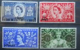 1953 SERIE COLONII BRITANICE ,OMAN / MUSCAT
