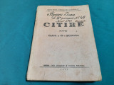 CITIRE * PENTRU CLASA A III-A PRIMARĂ / 1947