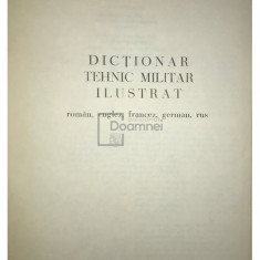 Paul Baltagi - Dicționar tehnic militar ilustrat (editia 1973)