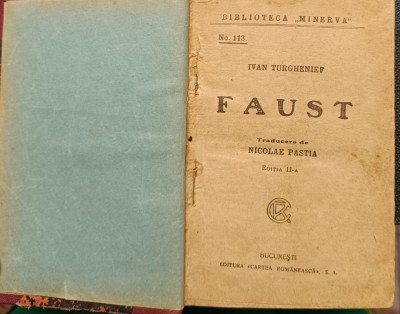Ivan Turgheniev - FAUST foto