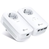 Kit Gigabit Powerline Passthrough cu 3 Porturi AV1300, TL-PA8033P KIT
