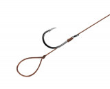 Montură feeder Delphin Proxi Loop, 6 buc/set, lungime 8 cm, grosime 0.10 mm, marime carlig 8