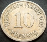 Cumpara ieftin Moneda istorica 10 PFENNIG - GERMANIA, anul 1907 A *cod 4830 - Berlin, Europa