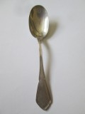 1) Lingurita din argint cu marcaj 800 circa 1920,lungime=101 mm,greutate=8,64 grame