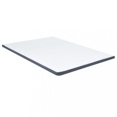 vidaXL Topper saltea de pat cu somieră, 200x140x5 cm moale mediu