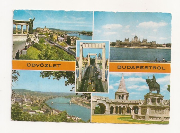 FA15 - Carte Postala- UNGARIA - Budapesta, circulata 1971