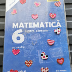 MATEMATICA ALGEBRA GEOMETRIE CLASA A VI A PARTEA A II A DAN ZAHARIA