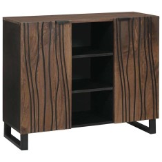 vidaXL Bufet Maro 90 x 33 x 75 cm Lemn masiv de mango