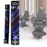 Plafon lampa cu LED-uri pentru semnul de reclamă al salonului de frizerie, 90 cm