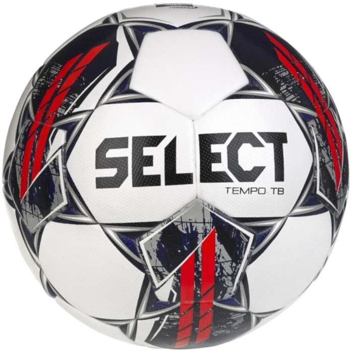 Mingi de fotbal Select Tempo TB FIFA Basic V23 Ball TEMPO TB WHT-BLK alb