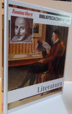 BIBLIOTECA CUNOASTERII, LITERATURA, VOL. IV, 2009 foto