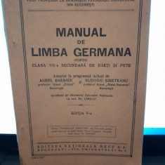 Manual de limba germana pentru clasa VII-a secundara de baieti si fete - Demetru Michail editia a V-a
