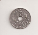 Moneda Danemarca - 25 Ore 1967 v5, Europa