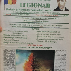 CUVANTUL LEGIONAR APRILIE 2014 MISCAREA LEGIONARA NICADOR ZELEA CODREANU 16 PAG