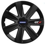 Set 4 Capace Roti GTX Negru Carbon Ford, R14