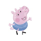 Balon folie figurina Peppa Pig George, 61x61 cm