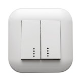 Comutator 10A alb Loft - OVIVO | 404-010201-203