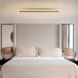 Aplica LED Ferro 30W neagra, liniara, din acril si metal, pentru interior