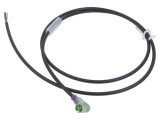 Cablu MURRELEKTRONIK M8 3 pini unghi 1m pentru senzori și automatizări