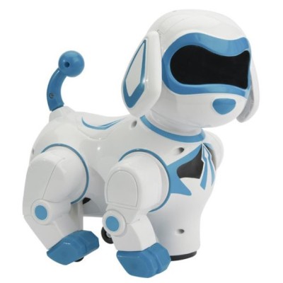 Robot cu sunete, lumini si miscari robotizate, functioneaza cu baterii, inaltime 20 cm, 3 ani+ foto