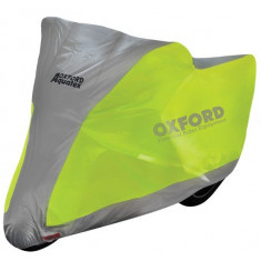 Husa Moto Exterior Oxford Aquatex Fluorescent Verde Neon / Gri Marimea M CV221