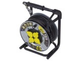 Prelungitor alimentare KEL 3x1,5mm2 4 prize 50m 16A negru