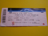 Bilet meci fotbal CHELSEA - CFR 1907 CLUJ (Champions League 09.12.2008)