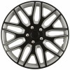Set capace roti auto Cridem Dakar NC 4buc - Negru/Argintiu - 14&#039;&#039; Garage AutoRide