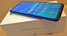 Huawei P Smart (2019), Dual SIM, 64GB, 4G, Aurora Blue in cutie foto